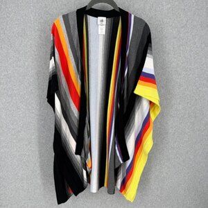 Cabi Serape Convertible Striped Poncho Size XS/S Multicolor Casual Style 5990